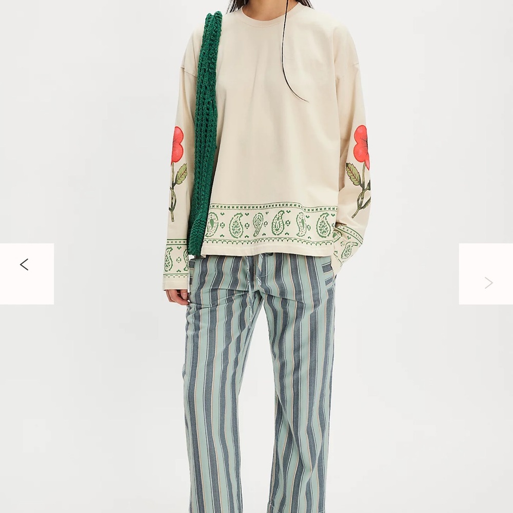 ✨NWT Free People Found Folklore Embroidered Long Sleeve✨